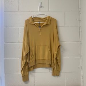 NWT: Aerie Quarter Zip Sweatshirt